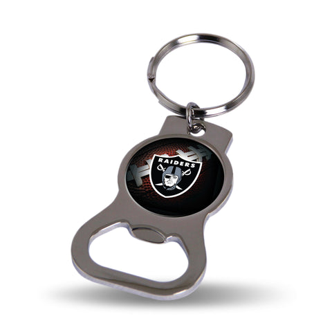 Raiders Bottle Opener Key Ring Football