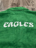 Philadelphia Eagles Mens Jacket Mitchell & Ness Off the Bus Corduroy Coaches Full-Snap