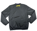 Los Angeles Lakers Mens Crossover V-Neck G-III Jacket Black