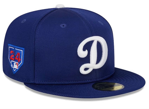 Los Angeles Dodgers Fitted New Era 59Fifty 2024 Spring Training Patch Hat Cap