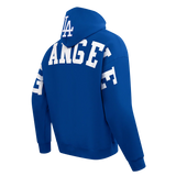 Los Angeles Dodgers Mens Sweatshirt Pro Standard Wingspan Hoodie Blue FNL