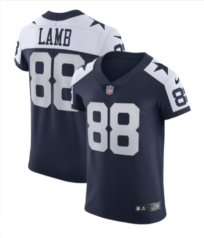 Dallas Cowboys Mens Jersey Nike Alternate Vapor Elite 2Tone Ceedee Lamb #88