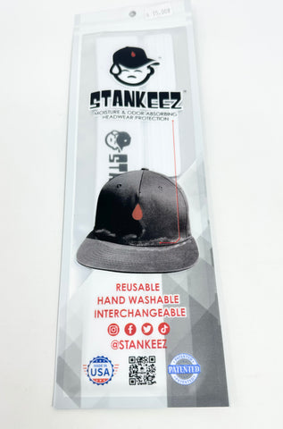 Stankeez Headwear Protector Sweatband White