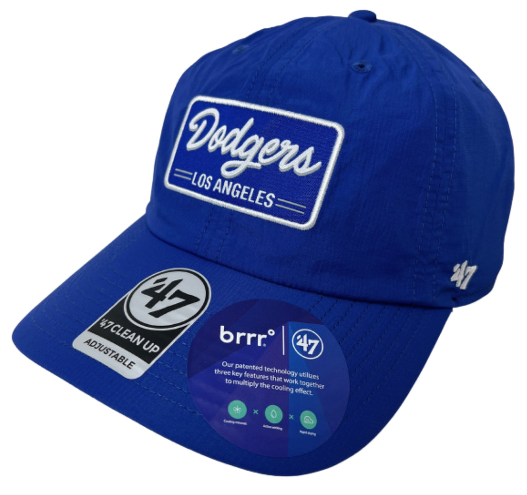 Los Angeles Dodgers Strapback '47 Brand Clean Up Brrr Fairway Cap Hat - THE 4TH QUARTER