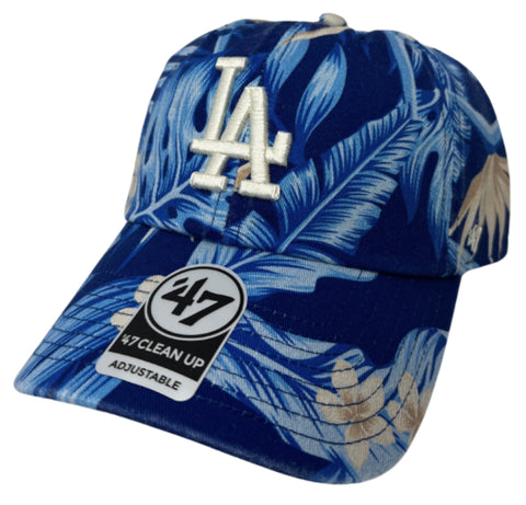 Los Angeles Dodgers Strapback '47 Brand Tropicalia Clean Up Adjustable Cap Hat