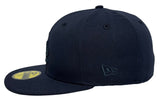 Los Angeles Dodgers Fitted New Era 59Fifty Bicentennial Navy Tonal Cap Hat Grey UV