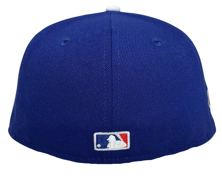 Los Angeles Dodgers Fitted New Era 59Fifty 2024 WSC Trophy Blue Cap Hat Green UV - THE 4TH QUARTER