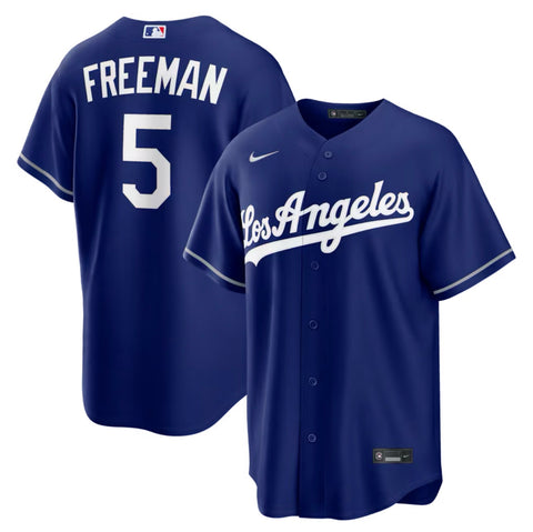 Freddie Freeman Los Angeles Dodgers Alternate Replica Jersey - Royal - THE 4TH QUARTER