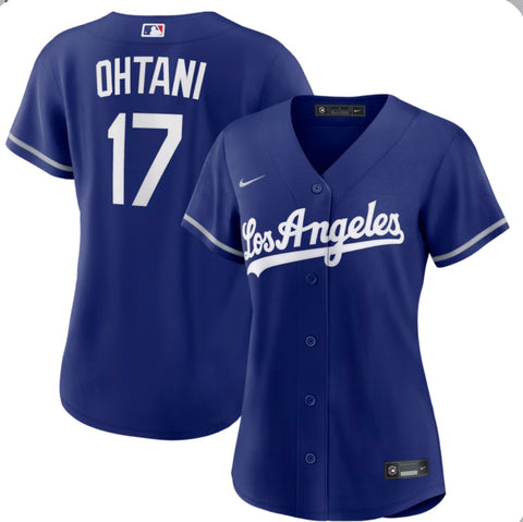 Shohei Ohtani Los Angeles Dodgers Women's Alternate Replica Jersey - Royal - THE 4TH QUARTER