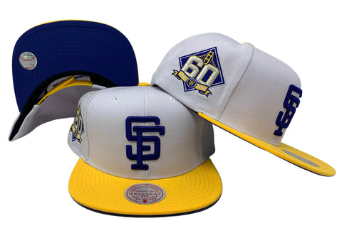 San Francisco Giants Snapback Mitchell & Ness Hometown 2 Tone Coop Cap Hat