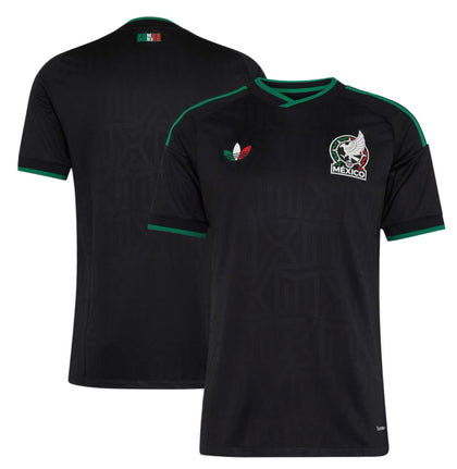 Mexico National Team adidas 2026 Third On-Field Authentic Jersey - Black - THE 4TH QUARTER