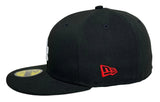 Los Angeles Dodgers Fitted New Era 59Fifty 2024 WSC Diamond Black Cap Hat Grey UV