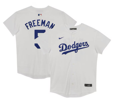 Freddie Freeman Los Angeles Dodgers Preschool Kids Home Game Jersey - White