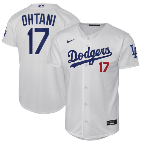 Shohei Ohtani Los Angeles Dodgers Youth Alternate Stadium Jersey - Grey - THE 4TH QUARTER