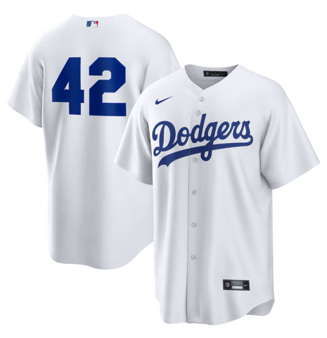 Los Angeles Dodgers Home 2025 Jackie Robinson Day Replica Jersey - White
