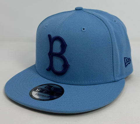Brooklyn Dodgers Snapback New Era Sky Cap Hat Grey UV