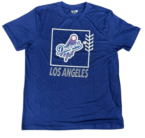 Los Angeles Dodgers Mens T-Shirt New Era 2024 Club Blue Tee