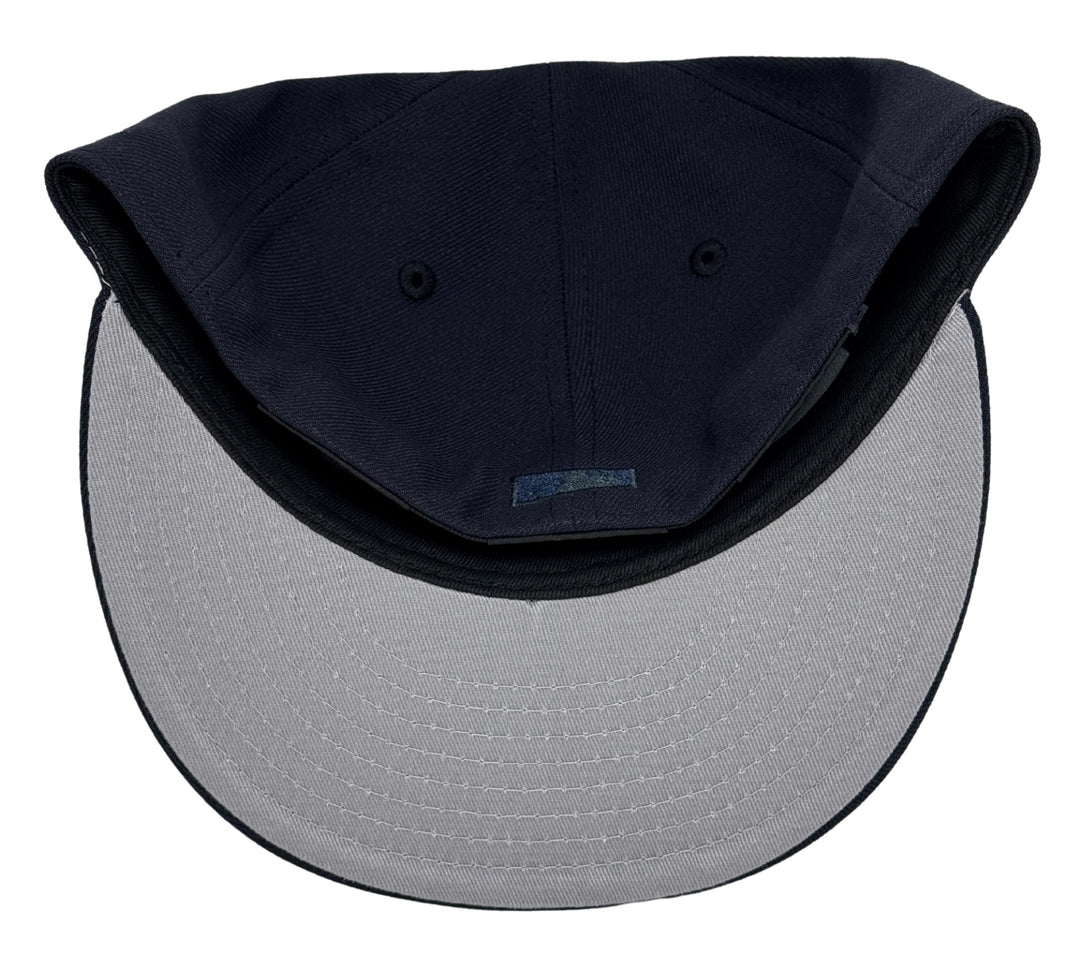 Los Angeles Dodgers Fitted New Era 59Fifty Bicentennial Navy Tonal Cap Hat Grey UV - THE 4TH QUARTER