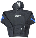 Los Angeles Dodgers Mens Sweatshirt Pro Standard Blue Wingspan Black Hoodie