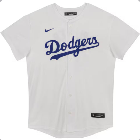 Los Angeles Dodgers Kids Preschool Home Game Jersey - White - THE 4TH QUARTER