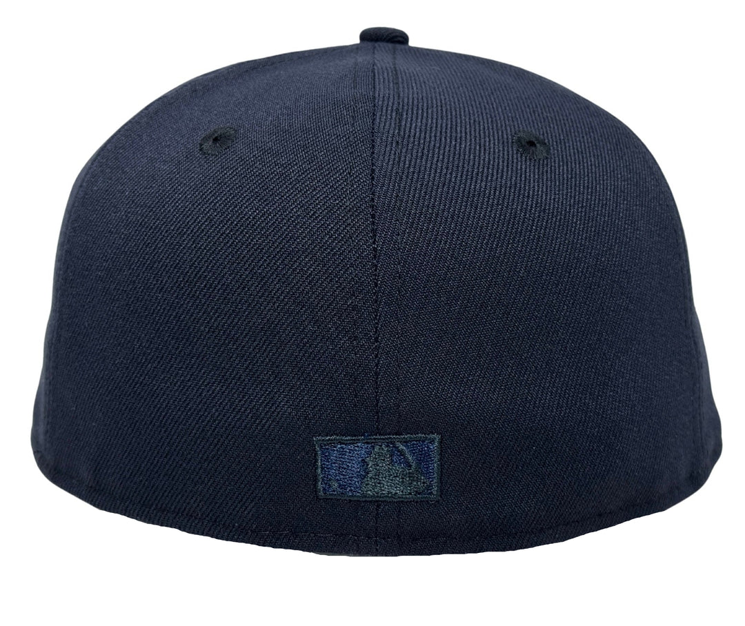 Los Angeles Dodgers Fitted New Era 59Fifty Bicentennial Navy Tonal Cap Hat Grey UV - THE 4TH QUARTER