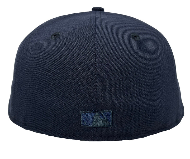 Los Angeles Dodgers Fitted New Era 59Fifty Bicentennial Navy Tonal Cap Hat Grey UV - THE 4TH QUARTER