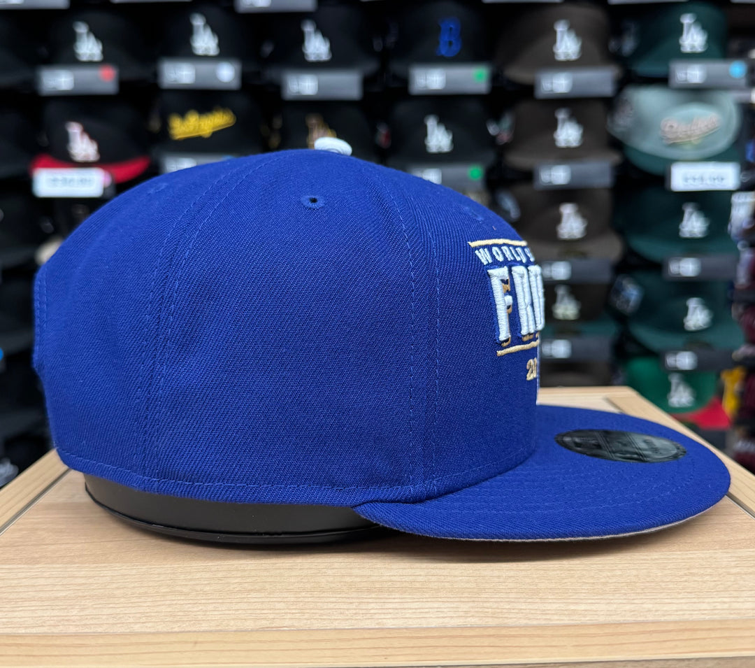 Los Angeles Dodgers Snapback 9Fifty New Era 2024 Freeman World Series MVP Hat Cap - THE 4TH QUARTER