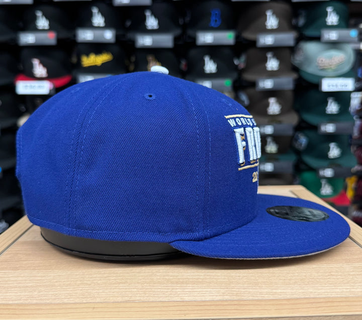 Los Angeles Dodgers Snapback 9Fifty New Era 2024 Freeman World Series MVP Hat Cap - THE 4TH QUARTER