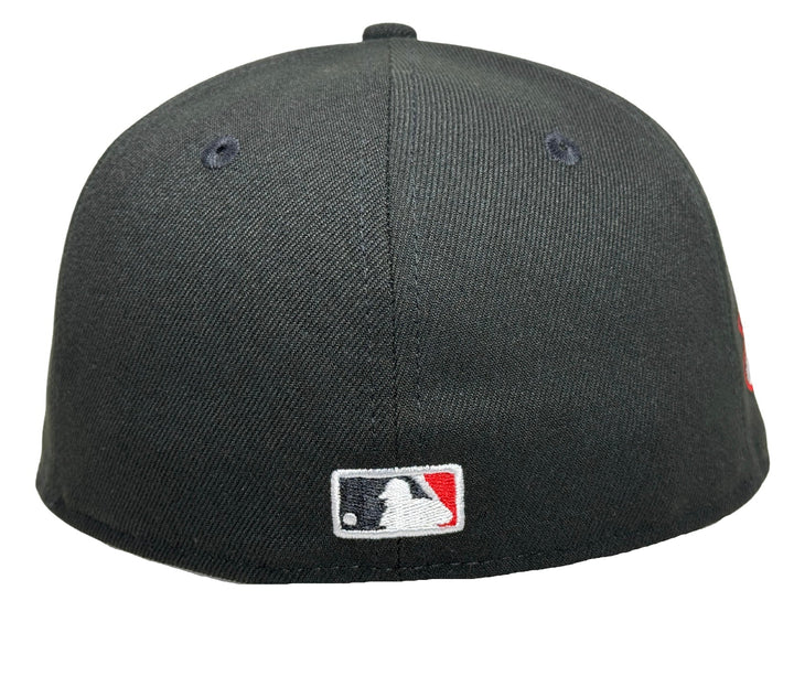 Los Angeles Dodgers Fitted New Era 59Fifty 2024 WSC Diamond Black Cap Hat Grey UV - THE 4TH QUARTER