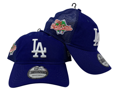 Los Angeles Dodgers Strapback New Era 9Twenty Adjustable Mesh WS 1988 Cap Hat