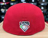 Diablos Rojos Del Mexico New Era 59Fifty Fitted Hat Cap Red News Black UV