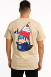 Los Angeles Dodgers Mens T-Shirt New Era Ice Cream Khaki Tee