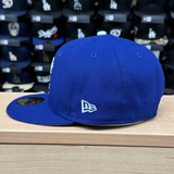 Los Angeles Dodgers Fitted New Era 59Fifty East LA Gothic Cap Hat Grey UV