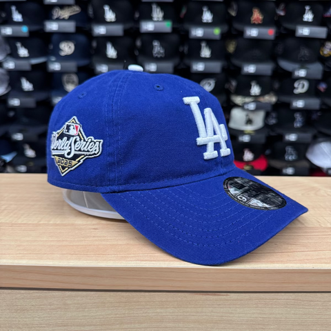 Los Angeles Dodgers New Era 2025 World Series Side Patch 9TWENTY Adjustable Hat - Royal Blue