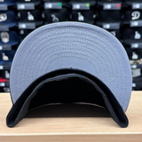 Yaquis de Obregon Fitted New Era 59Fifty Plumita Patch Black Hat Grey UV