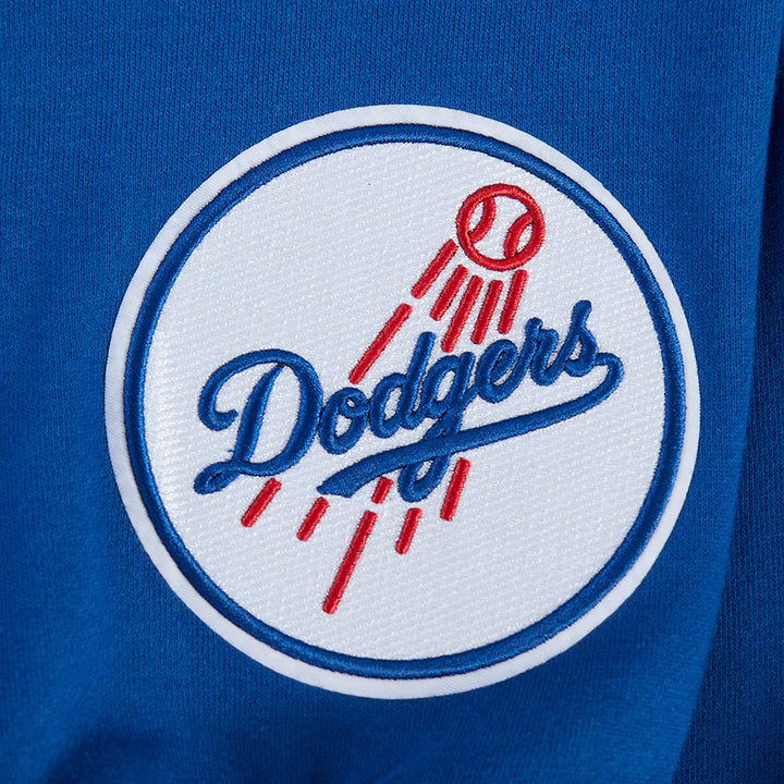 Los Angeles Dodgers Mens Sweatshirt Pro Standard Wingspan Hoodie Blue FNL - THE 4TH QUARTER