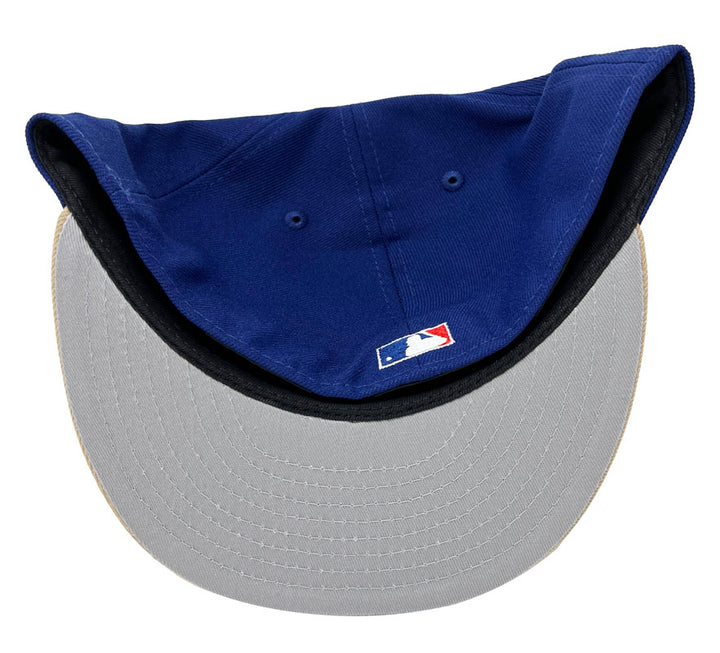 Dodgers New Era 59Fifty Fitted Jackie 50th Blue Camel Hat Cap Grey UV - THE 4TH QUARTER