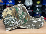 Los Angeles Dodgers Snapback 9Forty New Era A-Frame 2025 Back to Back Champions Realtree Hat Cap Chrome UV - THE 4TH QUARTER