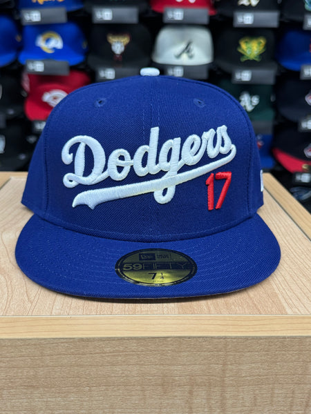 Los Angeles Dodgers Fitted New Era 59Fifty Wordmark #17 Ohtani Blue Ca