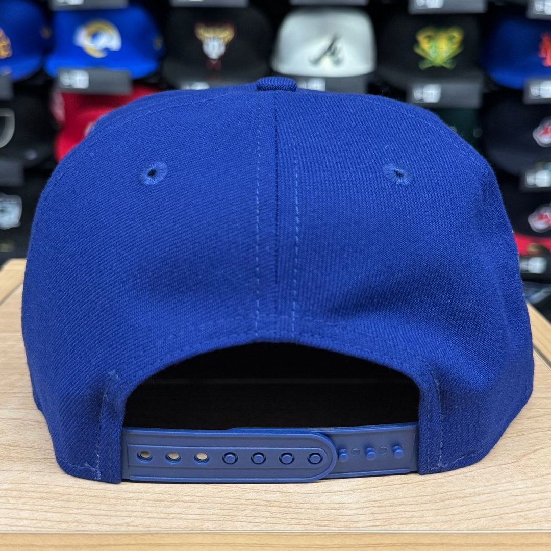 Los Angeles Dodgers Snapback New Era 9Fifty Champions Back to Back Gothic Blue Cap Hat Grey UV - THE 4TH QUARTER