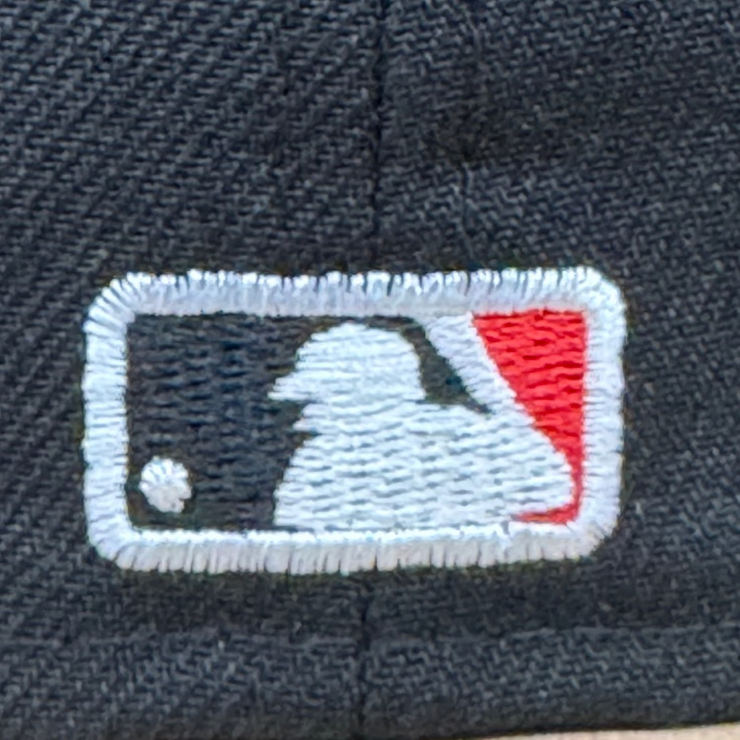 Los Angeles Dodgers Fitted New Era 59Fifty 50/50 Ohtani Kanji Black Cap Hat Grey UV - THE 4TH QUARTER