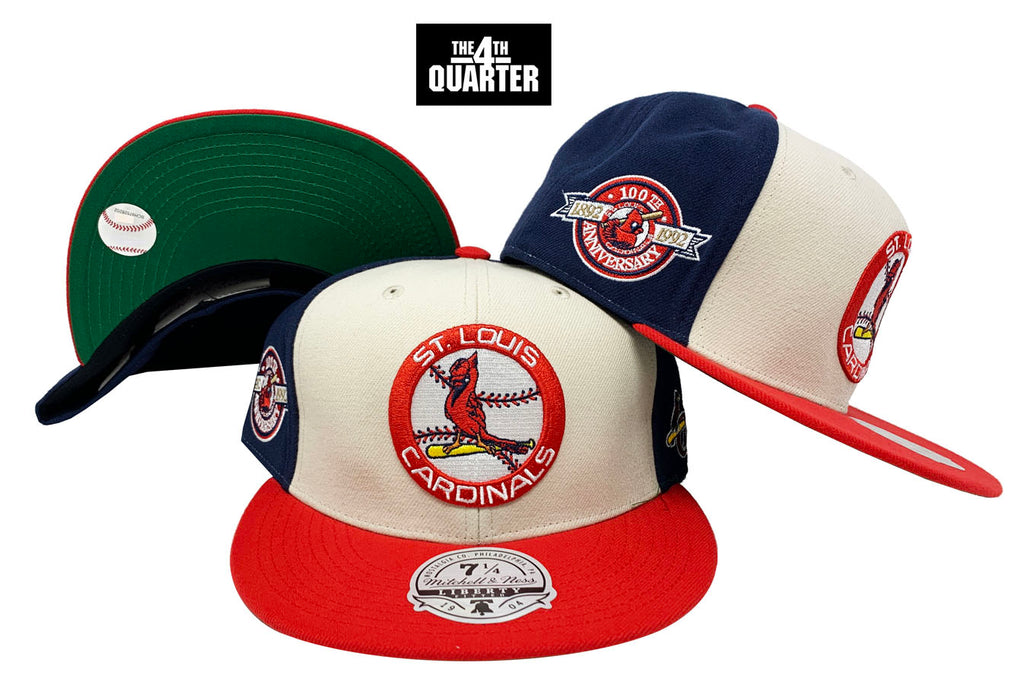 St. Louis Cardinals Mitchell & Ness Fitted Homefield Coop Cap Hat