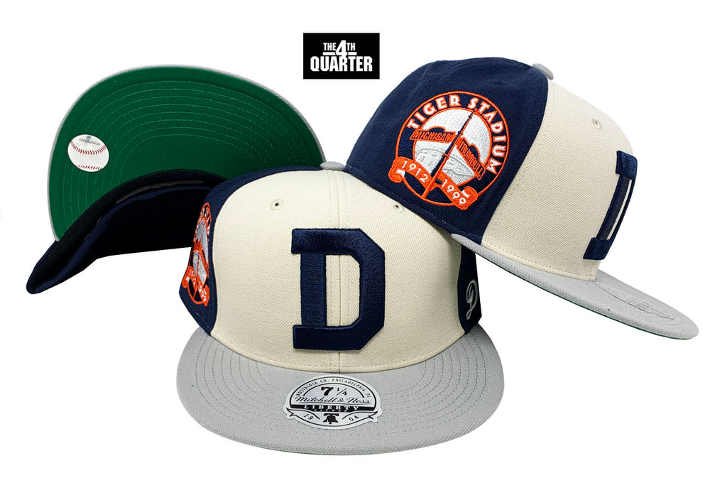 Detroit Tigers Mitchell & Ness Fitted Homefield Coop Cap Hat Green