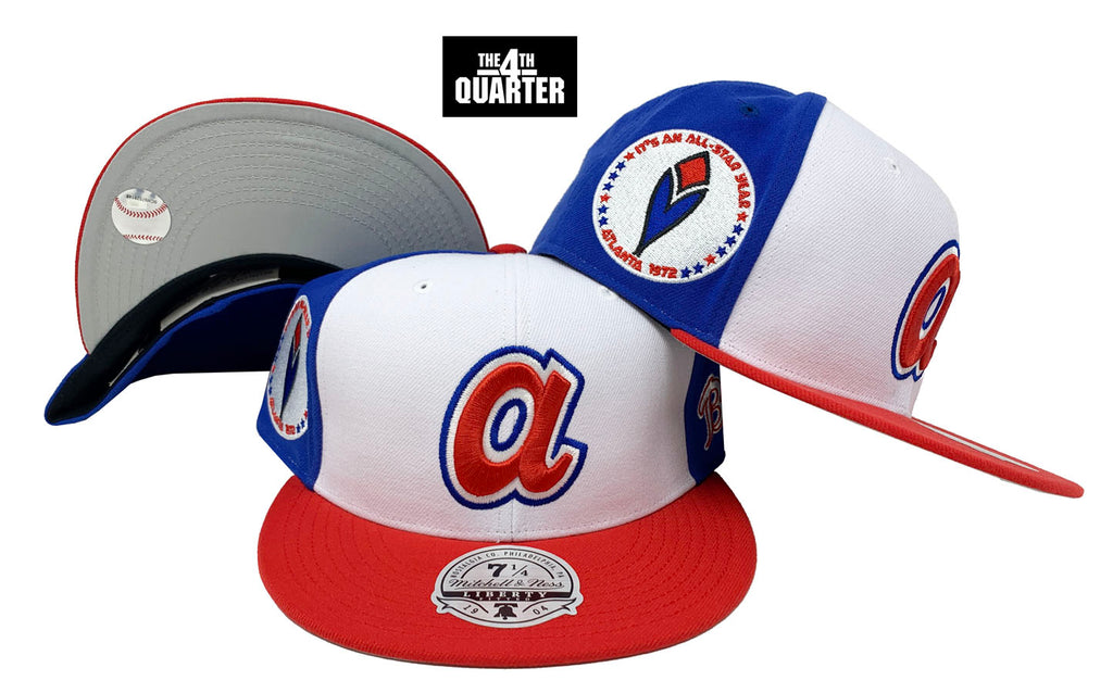 Atlanta Braves Mitchell & Ness Fitted Bases Loaded Coop Cap Hat Grey U –  THE 4TH QUARTER
