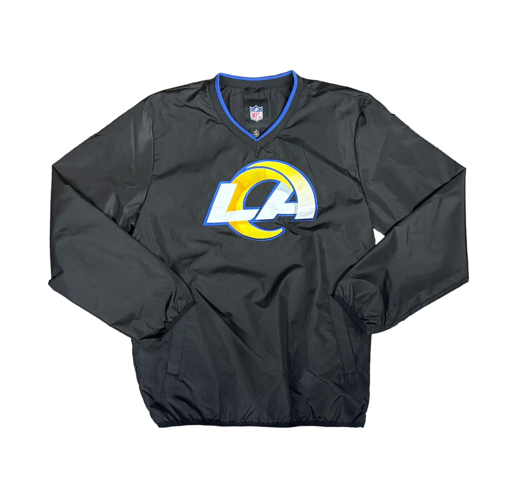 Los Angeles Rams Mens Crossover V-Neck G-III Jacket - THE 4TH QUARTER