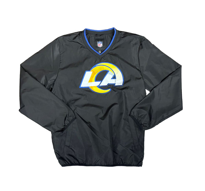 Los Angeles Rams Mens Crossover V-Neck G-III Jacket - THE 4TH QUARTER