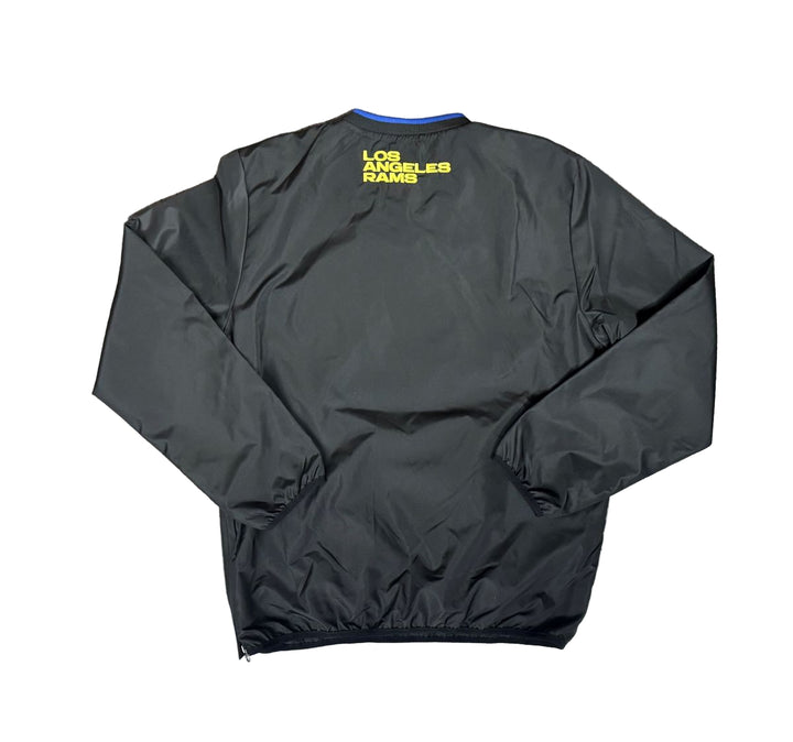 Los Angeles Rams Mens Crossover V-Neck G-III Jacket - THE 4TH QUARTER