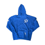Los Angeles Dodgers Mens Sweatshirt Pro Standard Wingspan Blue Hoodie