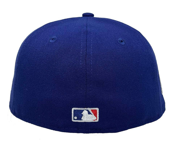 Los Angeles Dodgers Fitted New Era 59Fifty 2024 Metallic Silver WS Blue Cap Hat Grey UV - THE 4TH QUARTER
