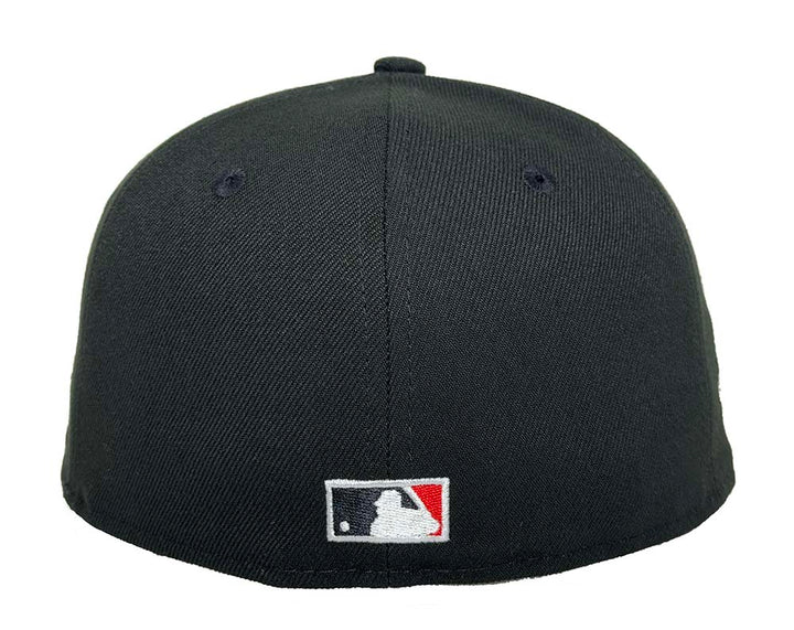 Los Angeles Dodgers Fitted New Era 59Fifty Large Logo 1988 WS Black Cap Hat Green UV - THE 4TH QUARTER